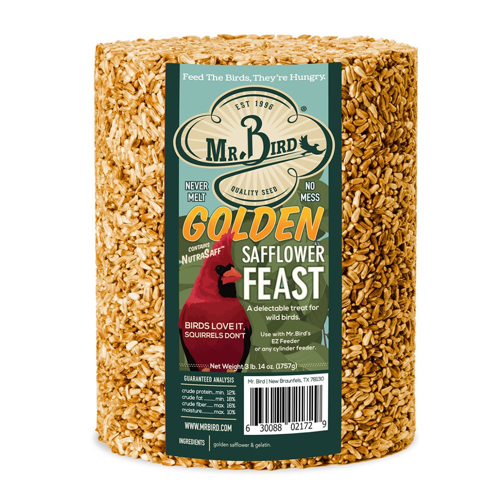 Golden Safflower Cylinder - Large