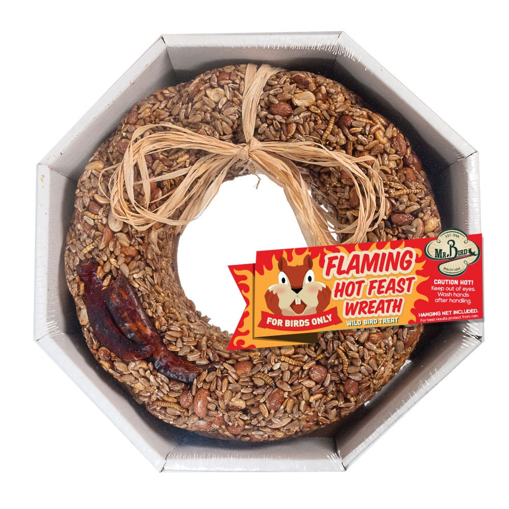 All Season Flaming Hot Wreath - Image 6